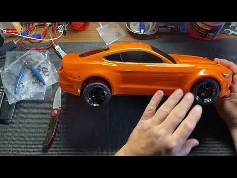 Traxxas 4Tec 2 0 unboxing Mustang (Orange)