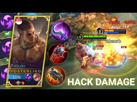 PAQUITO NEW ONE SHOT BUILD (Must Try) PAQUITO BEST BUILD 2023 | MOBILE LEGENDS