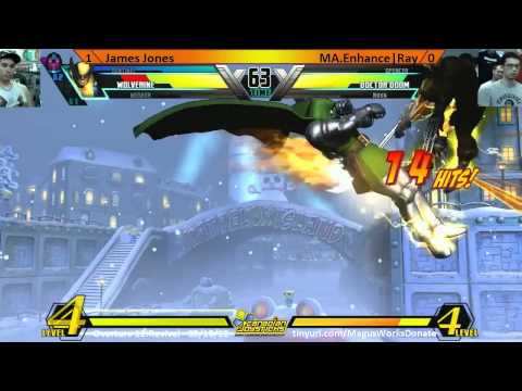 James Jones vs MA.Enhance|Ray (Losers Finals) - UMvC3 Singles - Vancouver Overture 11