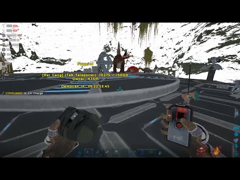 Glowtail Cave Raid on Rat Gang | Ark Official PvP