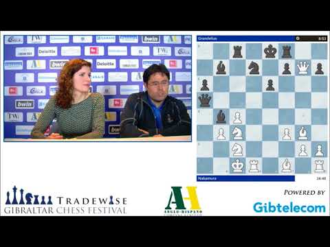 Press Conference : Hikaru Nakamura vs Nils Grandelius (Gibraltar Chess Festival 2018)