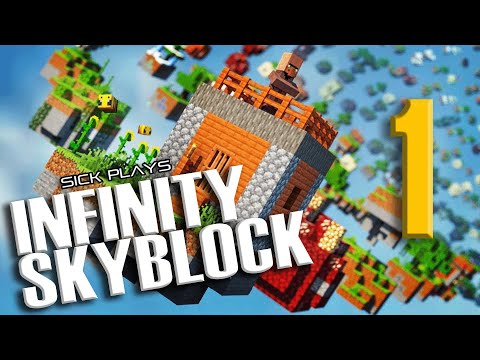 NEW START - Minecraft Infinity Skyblock (Part 1) ITS BEEN A LONG TIME...