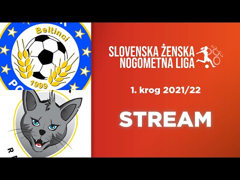 ŽNK Nona Pomurje Beltinci - ŽNK Radomlje | 1. krog #SZNL 2021/22 | STREAM