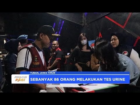 CEGAH PEREDARAN NARKOTIKA, POLRES TUBAN RAZIA TEMPAT HIBURAN MALAM