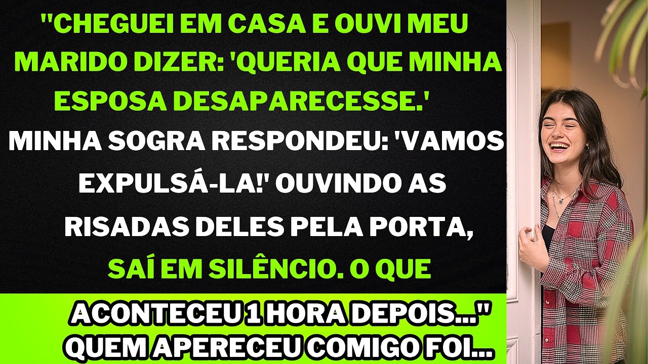 "Peguei Meu Marido e Minha Sogra Planejando Me Expulsar de Casa 1 hora depois eu...
