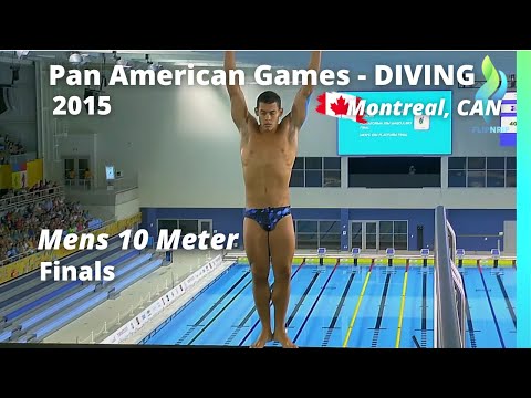 2015 Pan American Games - Mens 10 Meter Platform Diving Finals