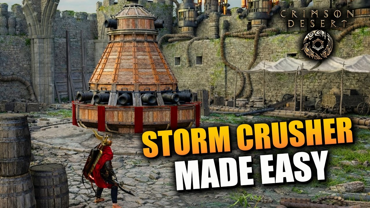 How To Beat Storm Crusher Boss Crimson Desert Easy Method