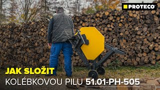 Kolísková píla PROTECO 2,6kW, 230V 505mm 