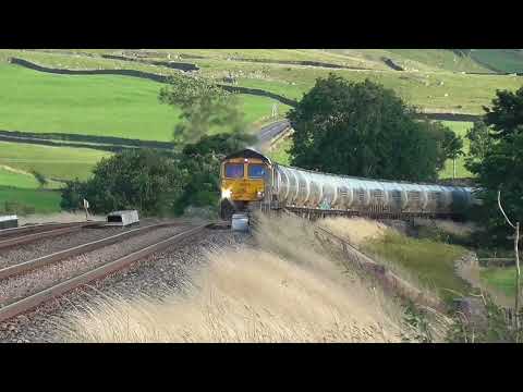 66724 6c00 Clitheroe Castle Cement - Carlisle Yard, 13th August 2021