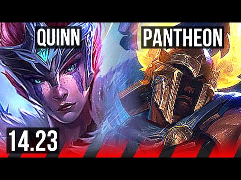 QUINN vs PANTHEON (TOP) | KR Master | 14.23