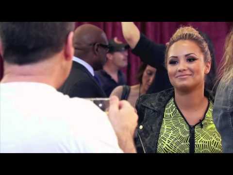 Demi Lovato and Simon Cowell 1 - The X Factor US LEGENDADO