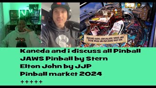 JAWS Pinball by Stern Kaneda and i discuss all Pinball 2024