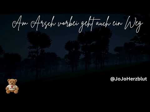 Am Arsch vorbei geht auch ein Weg ist ein ehrlicher, kraftvoller Song über Selbstachtung, Grenzen