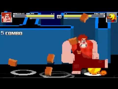 AN Mugen Request #111: Wreck-it Ralph VS Pac-Man