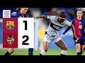 FC Barcelona Vs Levante UD 1 2 Resumen Y Goles Highlights Liga F