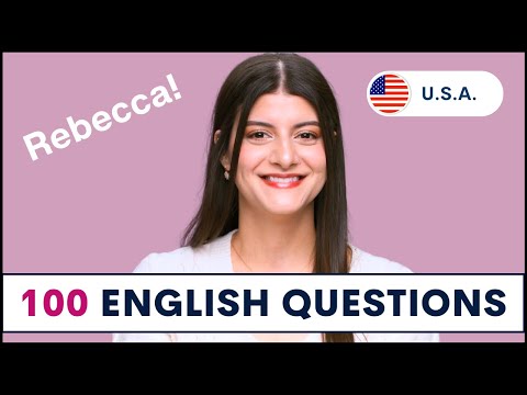 100 Common English Questions with ESTHER How to Ask and Answer Questions in English