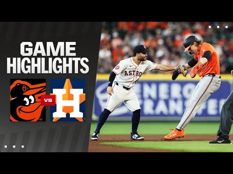 Orioles vs. Astros Game Highlights (6/22/24) | MLB Highlights