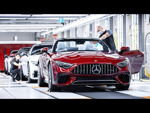 , title : '2022 Mercedes-AMG SL PRODUCTION Line in Germany'