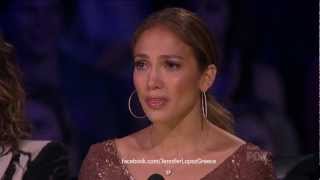 Jennifer Lopez Cries at American Idol's Top 13 Final