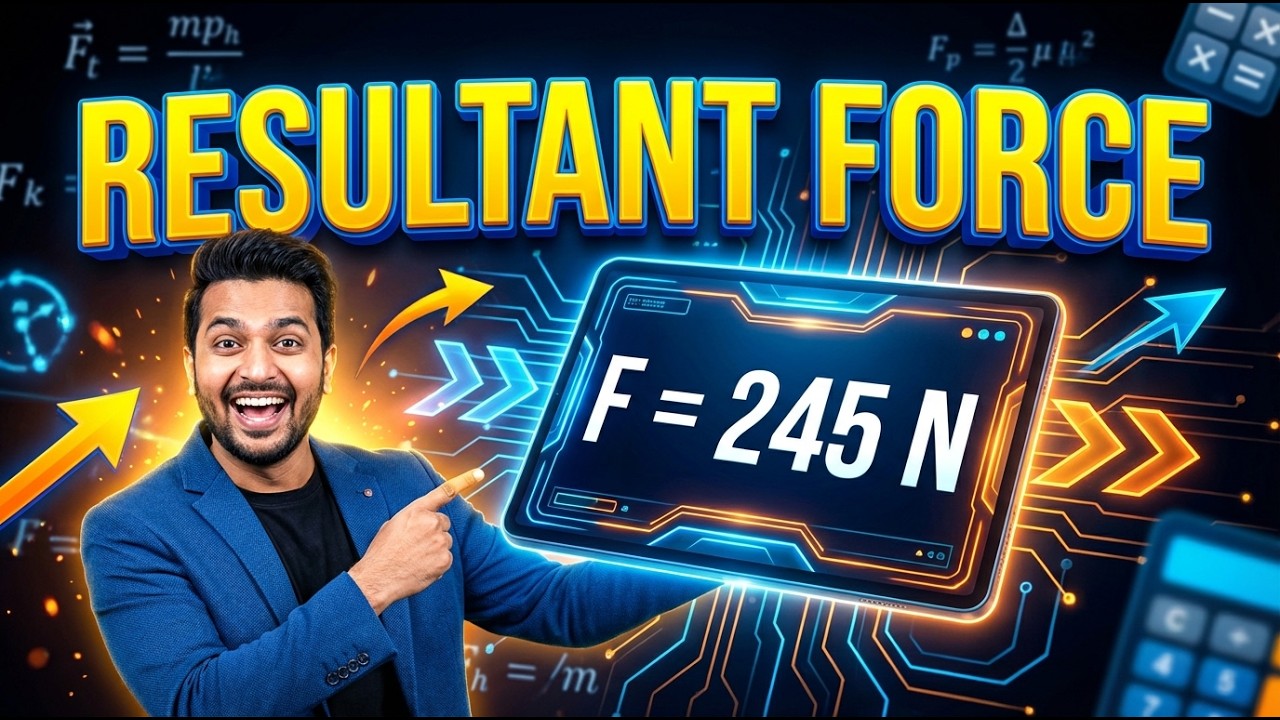 Resultant Force Interactive Calculator