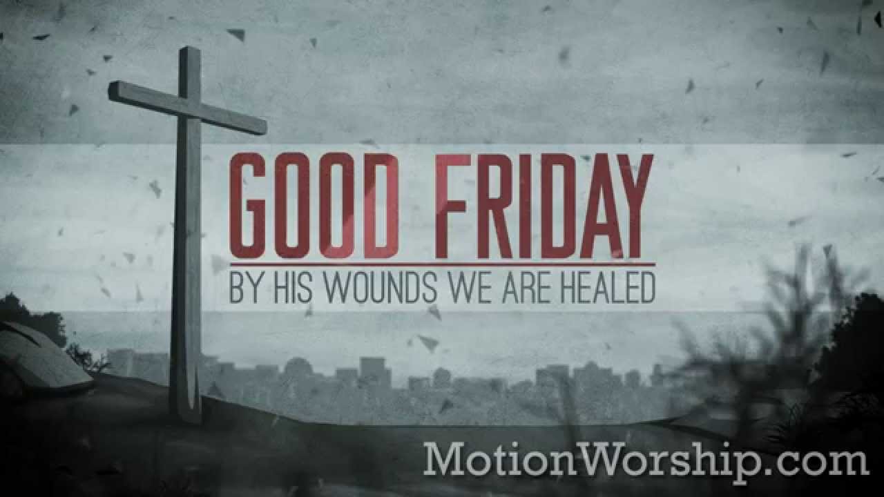 Good Friday Artwork Title HD Loop by Motion Worship