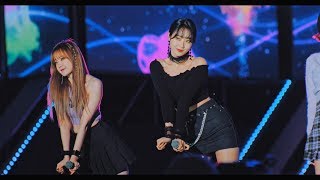 Nine Muses A (나인뮤지스 A) - Lip 2 Lip (입술에 입술)@181104 제주한류페스티벌[ 4k Fancam/직캠] By TheGsd