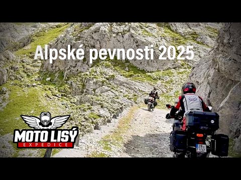 MOTO-TRIP 2025 - Alpské pevnosti Itálie/Francie 4K