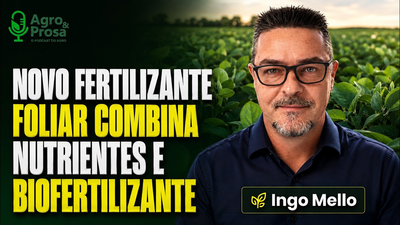 Novo fertilizante foliar combina nutrientes e biofertilizante