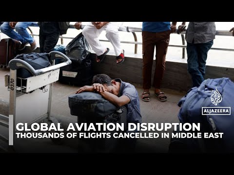 Airspace closed, thousands of flights cancelled as US, Israel attack, Iran responds
