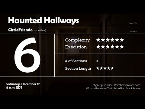 "Haunted Hallways" by CircleFriendo - Romhack Race #221