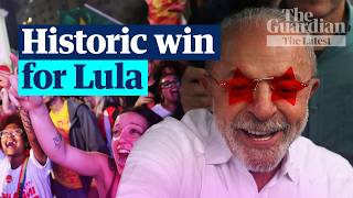 Brazil: how did Lula beat far-right Bolsonaro? | The Latest