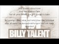 Billy Talent - Viking Death March (Lyrics ...