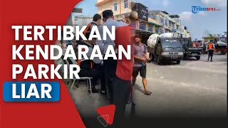 Dishub Kota Tanjungpinang Tertibkan Kendaraan yang Diparkir Liar