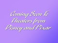 Coming Soon To Theaters From Disney And Pixar Bumper Lilac Blue Variant 1995 Fanmade
