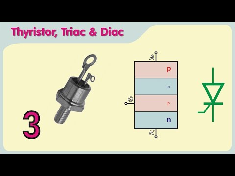 Thyristor, Triac & Diac as contactless switches - Basics of semiconductor technology Part 3