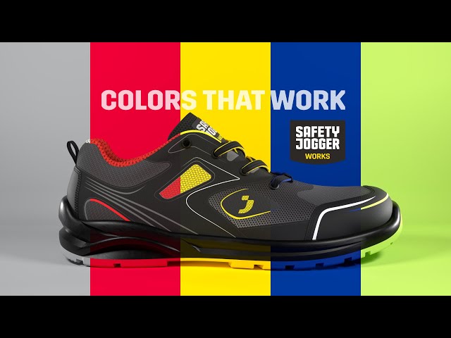 Bezpečnostní polobotka SAFETY JOGGER CADOR S1P ESD, šedá