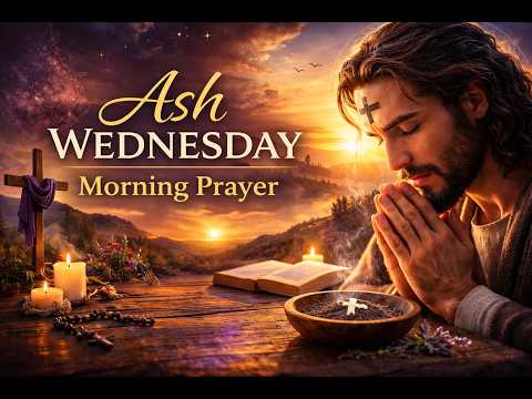 Ash Wednesday Morning Prayer | Begin Lent with Repentance & Renewal