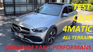 YENİ C200 4MATİC ALL TERRAİN EN DETAYLI İNCELEME | MERCEDES S206 Estat