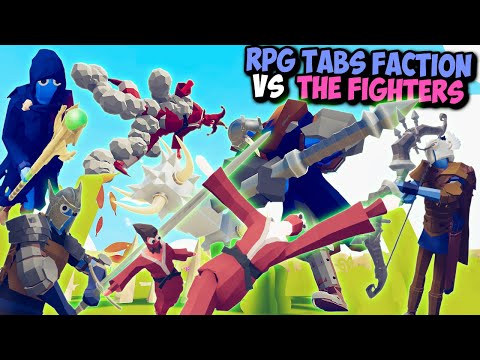 RPG TABS Faction vs The Fighters - TABS MODS GAMEPLAY