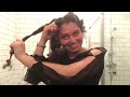 Indian Women With Long Curly Hair To Smooth Headshave Self Headshave