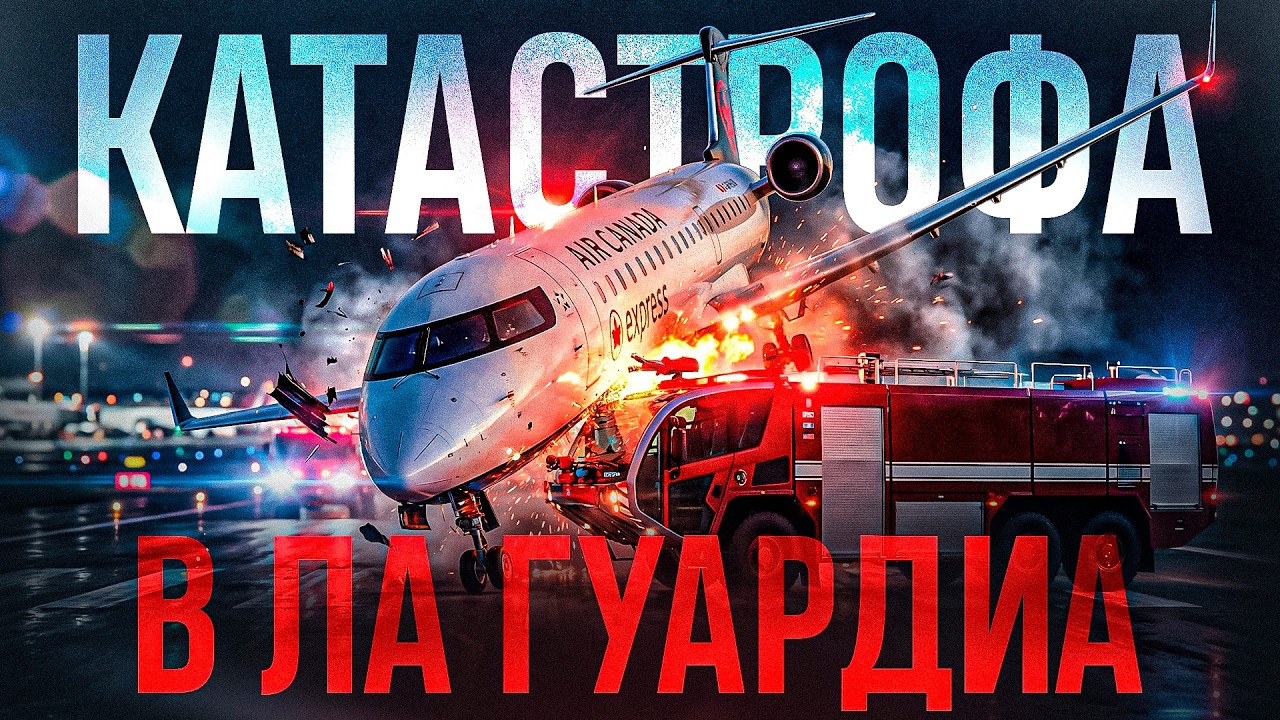 Катастрофа в Ла-Гуардиа (Нью-Йорк). 22 марта 2026 года.