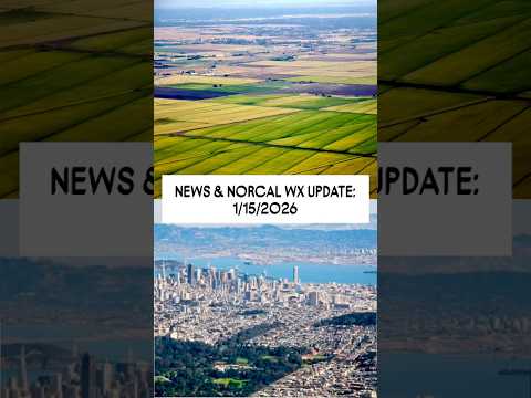 1/15/2026: #jaydenlacyreportsmidday has the #latestnews, plus #NorCal ’s #forecast.