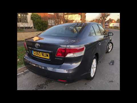 Toyota Avensis 1.8 VALVEMATIC TR-FSH-SAT NAV-CAMERA 4dr  £4,799