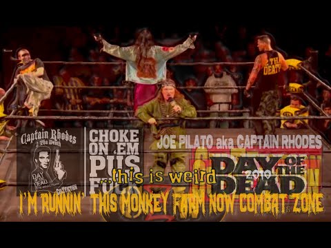 DARK SIDE of the THING - CULT FICTION -  JOE PILATO - I"M RUNNIN"THIS MONKEY FARM NOW COMBAT ZONE