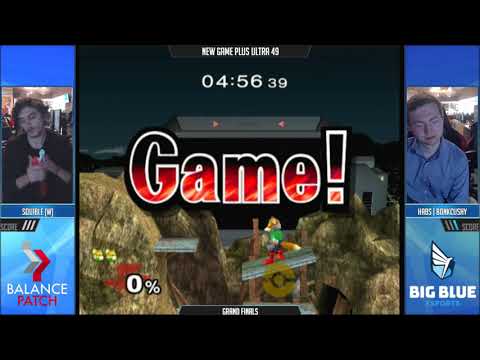 NGPU 49 SSBM - squible (Fox) vs. BonkCushy [L] (Pikachu) - Melee GF
