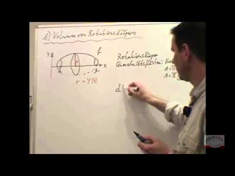 11091 - IR - Volumen von Rotationskörpern