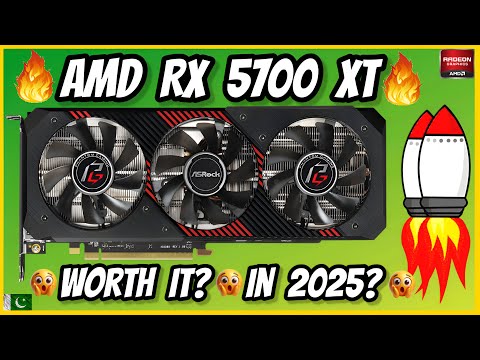 AMD RX 5700 XT GOOD FOR GAMING IN 2025 ? WORTH IT OR NOT IN 2025 ? BENCHMARK WITH i7 4TH GEN