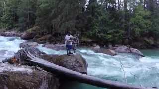 preview picture of video 'Pemberton Fish Finder Fly Fishing Video 2014'