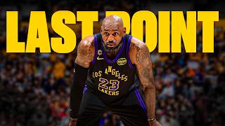 NBA "The FINAL Point Before Leaving" 😢🏀 MOMENTS
