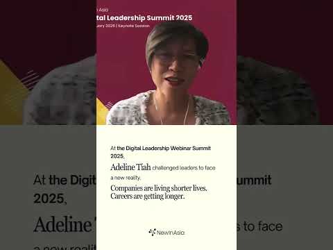 Companies Are Dying Younger. Leaders Are Living Longer. Something Has to Change. — video featuring Adeline Tiah